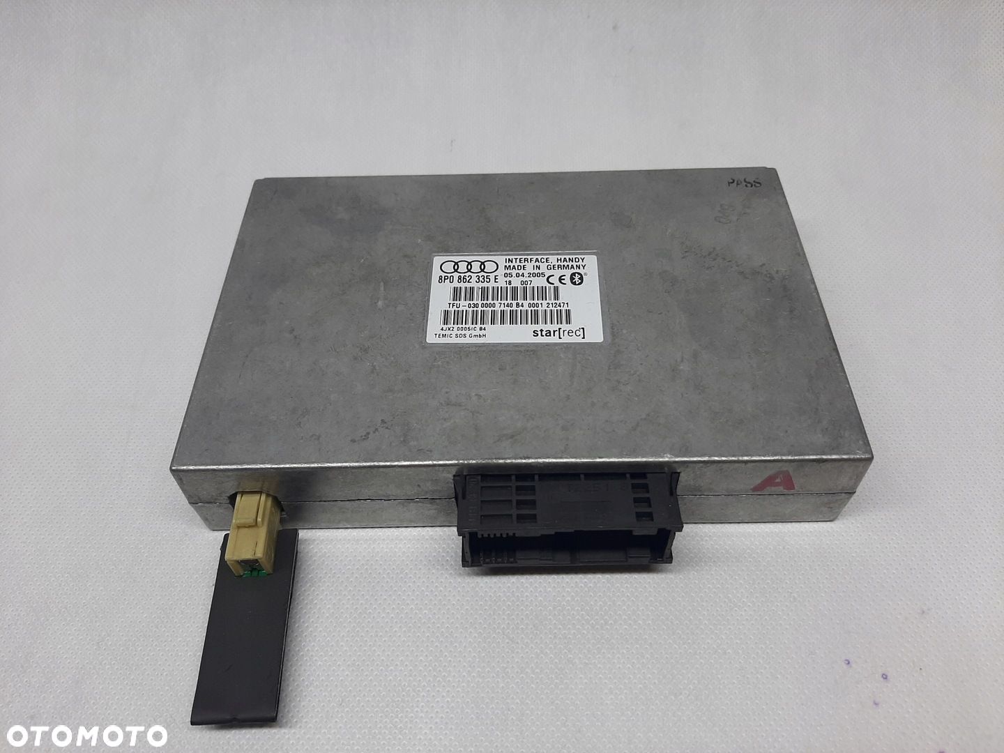Audi A3 A4 B7 Sterownik Moduł Bluetooth 8P0862335E - 1
