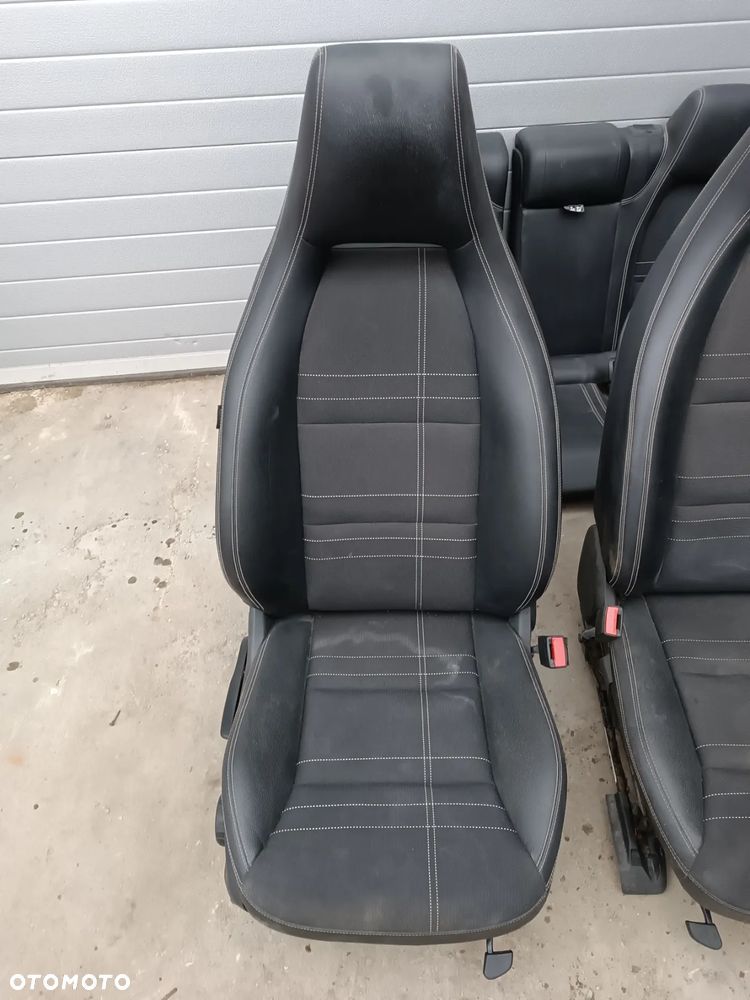 FOTELE PRZÓD TYŁ KOMPLET MERCEDES W176 A KLASA - 2