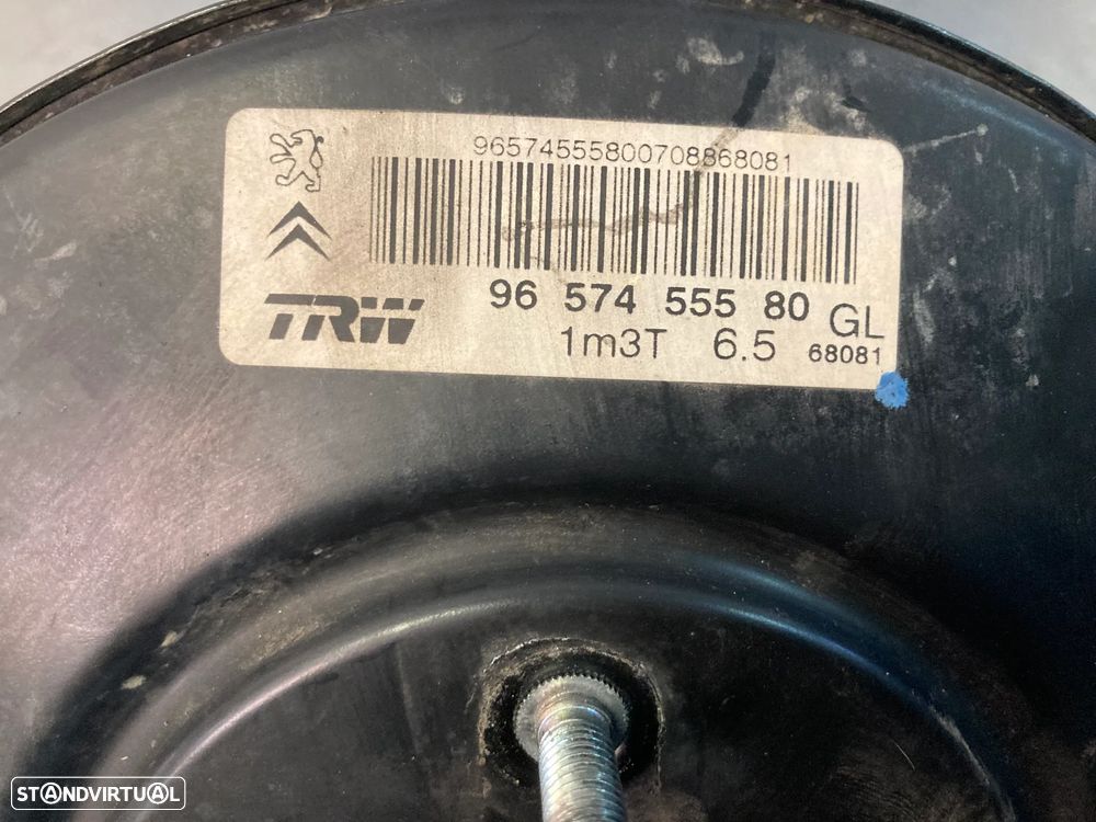 SERVOFREIO / SERVO FREIO COM BOMBA PEUGEOT 207 9657455580 - 2