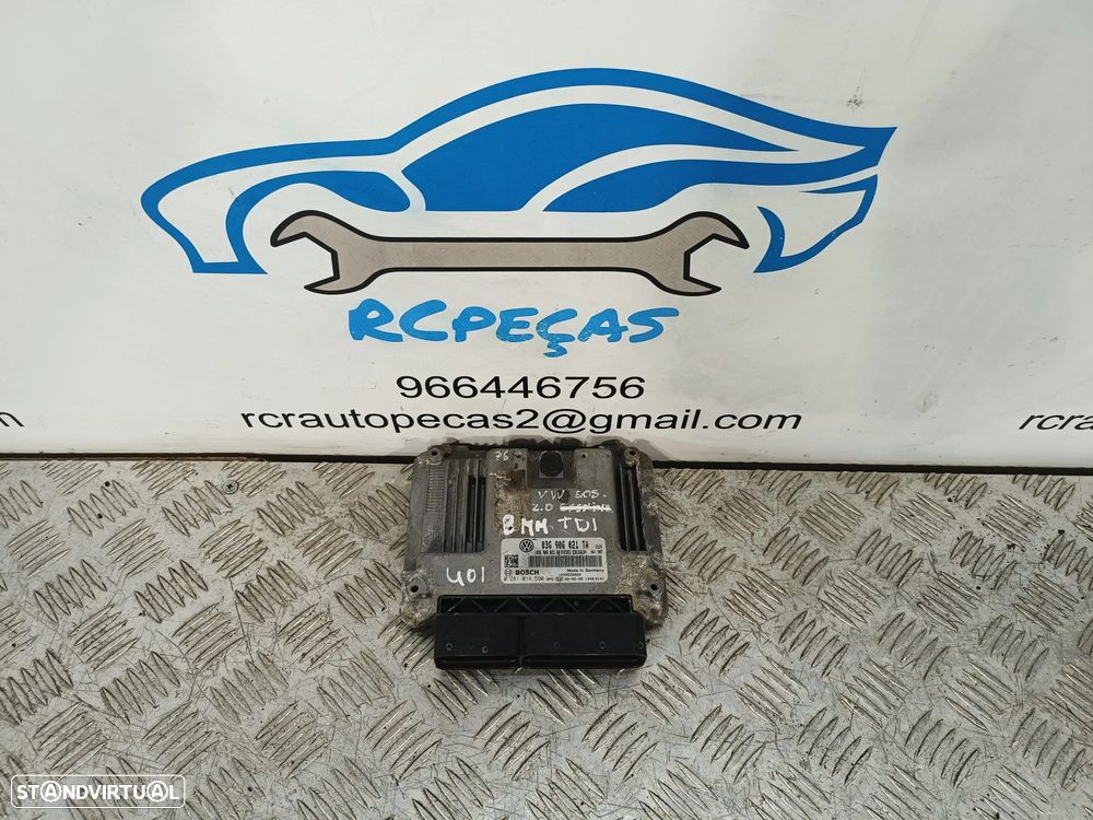 Centralina Original Bosch VW Volkswagen Skoda Audi 2.0 TDi BMM 140cv 03G 906 021 TA / 0 281 014 590