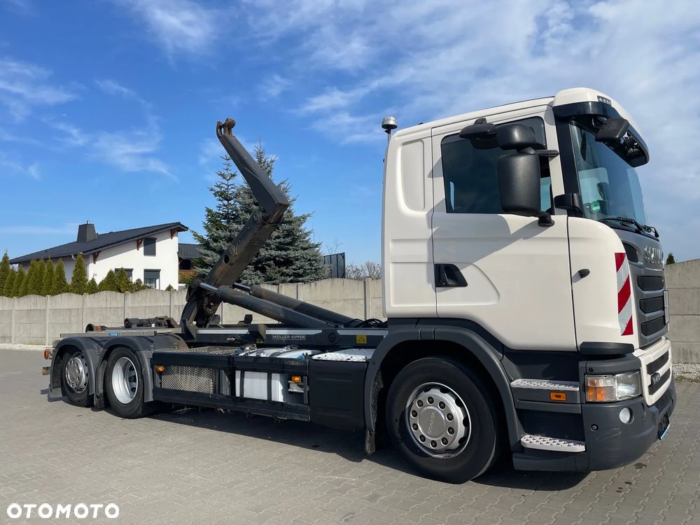 Scania R410 Hakowiec MEILLER RK20 65 - 1