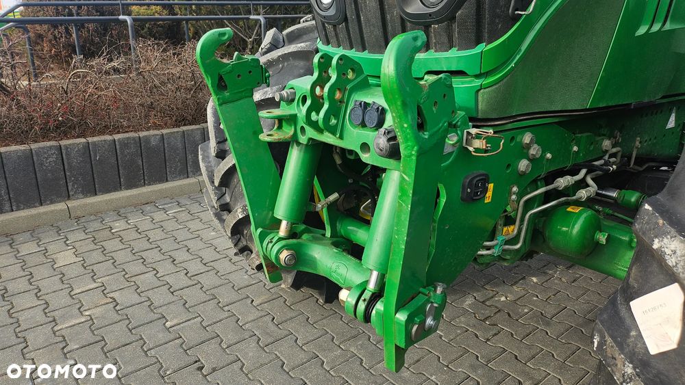 John Deere JD 6215R, 50 km/h, pneumatyka, przedni TUZ, bogata wersja, autentyczny przebieg! - 5
