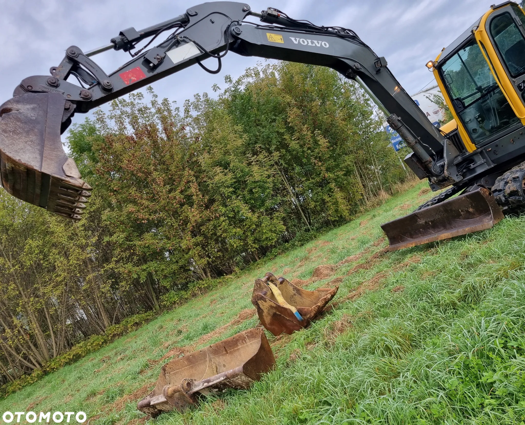 Volvo ECR88plus Koparka Gąsienicowa 10ton Ramię długie PLUS! Perfekcyjny stan z Norwegii! Klima 3łyżki Gąsienice jak nowe Zero wycieków luzów!! - 13