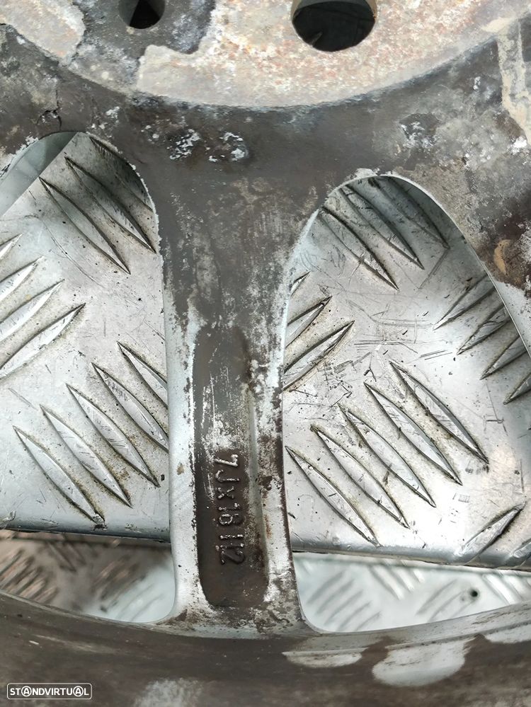 Conjunto jantes Ronal 16 originais BMW Serie 1 F20 F21 7J ET40 5x120 - 13