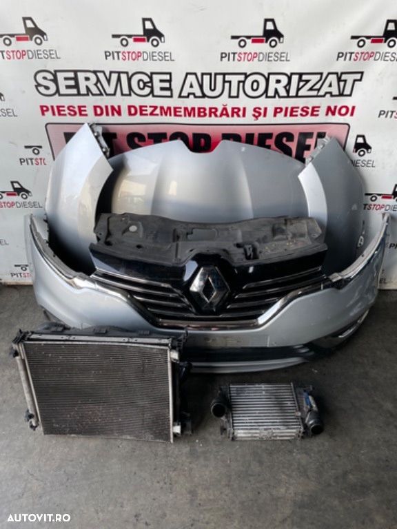 Fata completa Renault Espace 2015 2016 2017 2018 -2018 bara capota far grila aripi radiatoare - 8