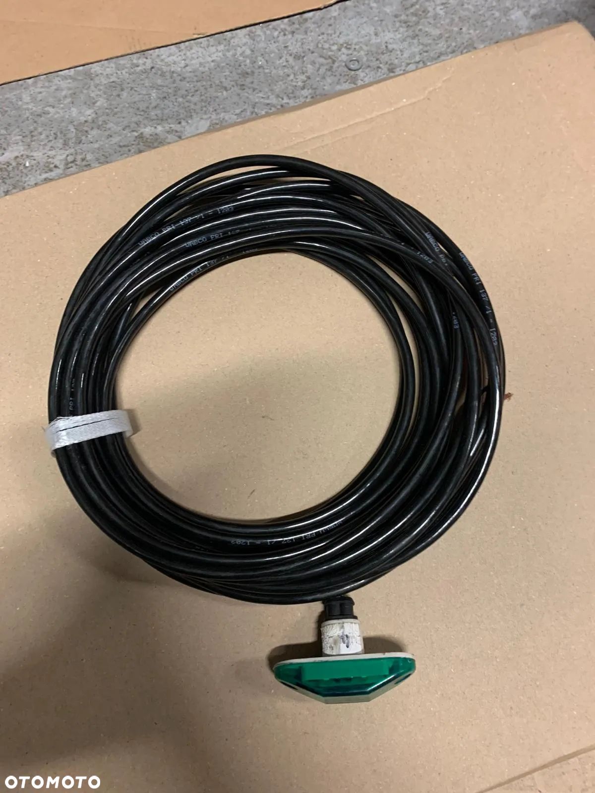 Lampka obrysowa samochodu ciężarowego zielona 10 M 24V Wabco 4499000100 - 1