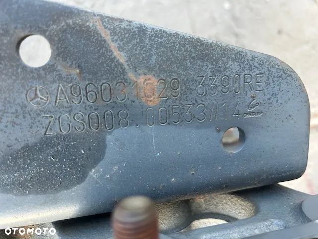 AROX ANTOS ACTROS MP4 rama belki strefy wzmocnienie belka zawieszenia - 5