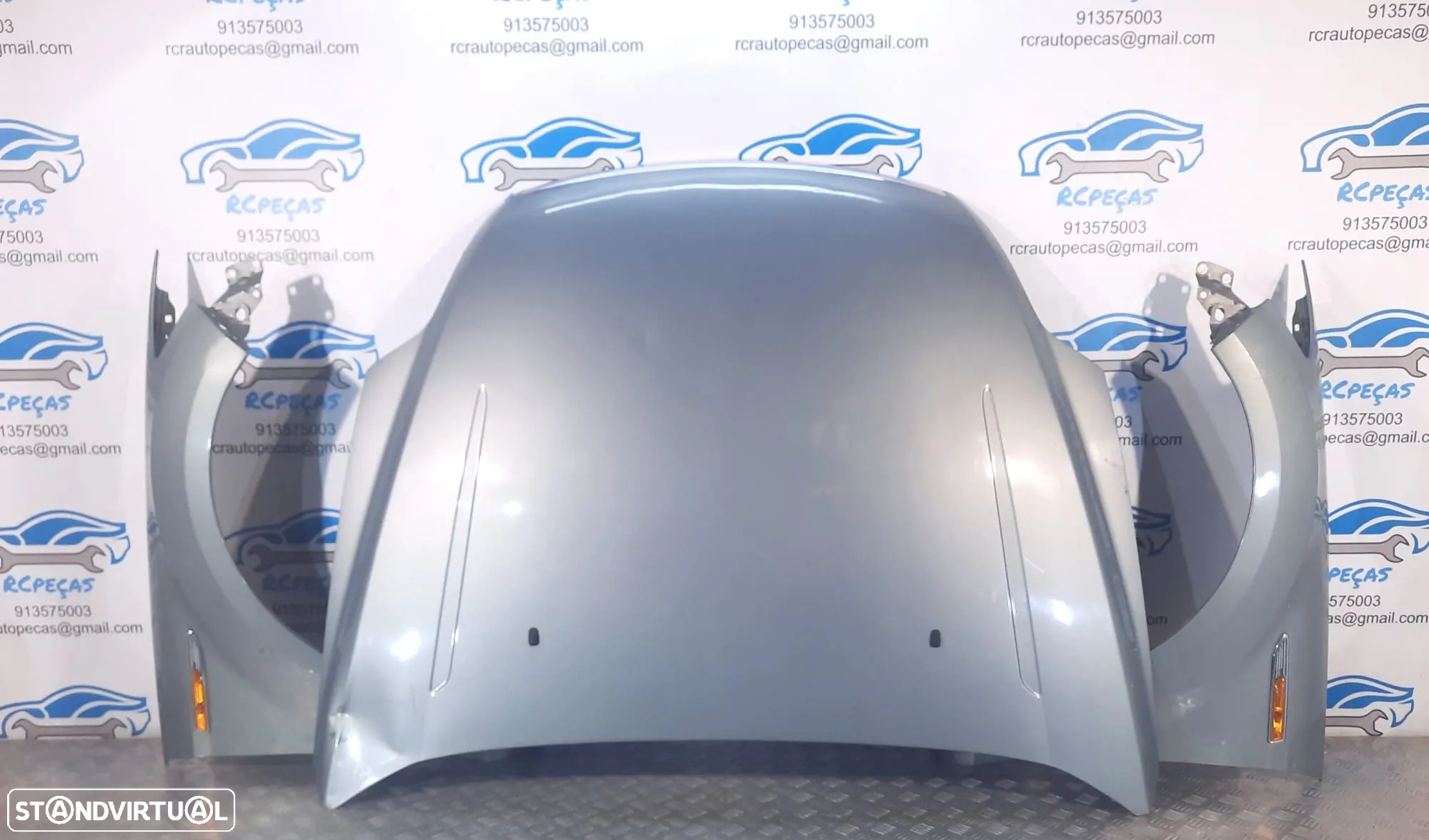 FRENTE COMPLETA FORD MONDEO IV 4 MK4 CAPOT PARACHOQUES GUARDA-LAMAS OTICAS RADIADOR VENTILADOR FRENTE FIBRA REFORÇO - 7