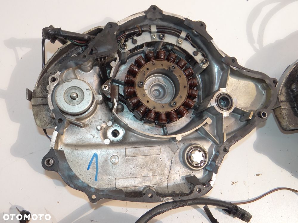 Yamaha XV 750 920 SE uzwojenie prądnicy alternatora + pokrywa dekiel silnika Y1022 - 2