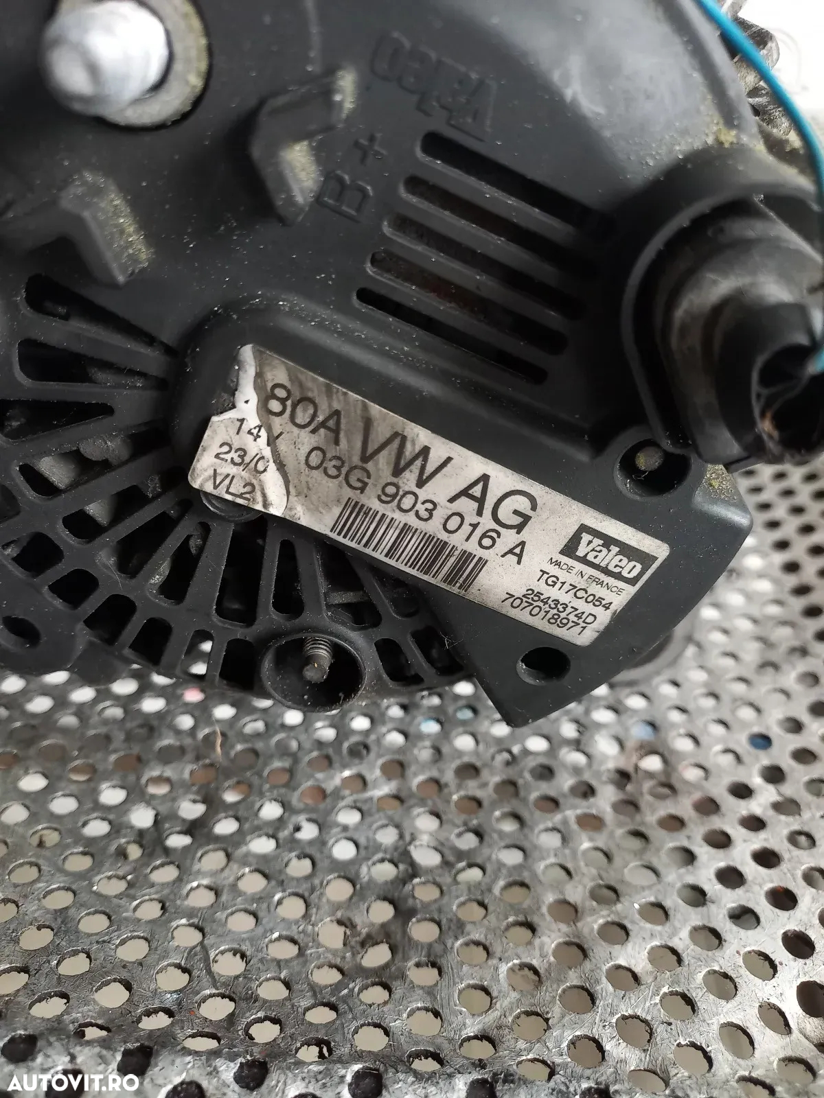 Alternator Audi A6 C6 A4 B7 2.0 BRE BLB Tdi Cod 03GA - 6