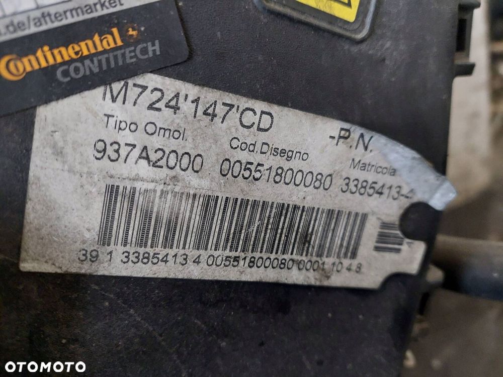 SILNIK DIESEL + UKŁAD WTRYSKOWY + TURBINA ALFA ROMEO 147 937A2000 WYPRZEDAŻ - 9