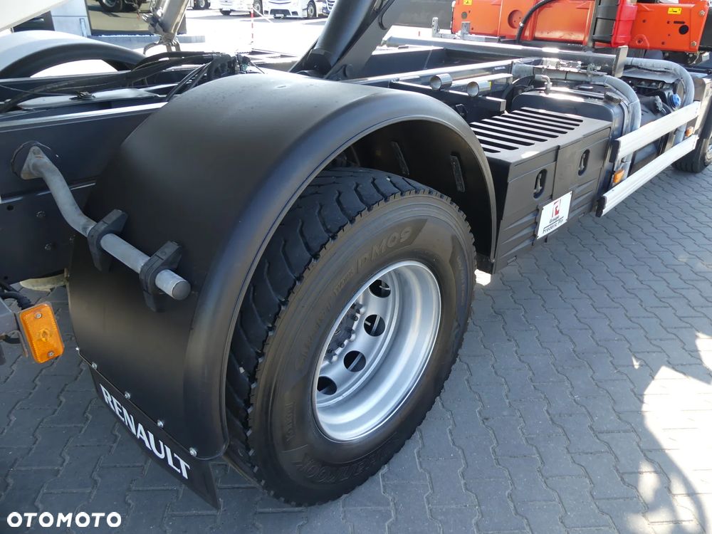 Renault D 18.280 / WYWROTKA 2 STR + HDS SKŁADANY W Z / NISKI PRZEBIEG / - 23