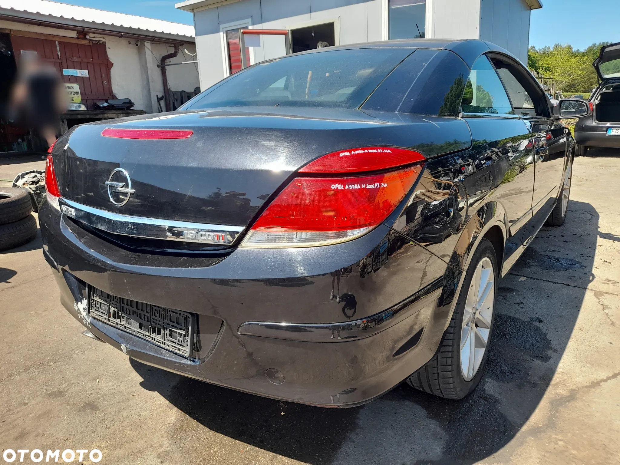 OPEL ASTRA H DRZWI PRAWE PRAWY CABRIO Z20R 2HU - 16