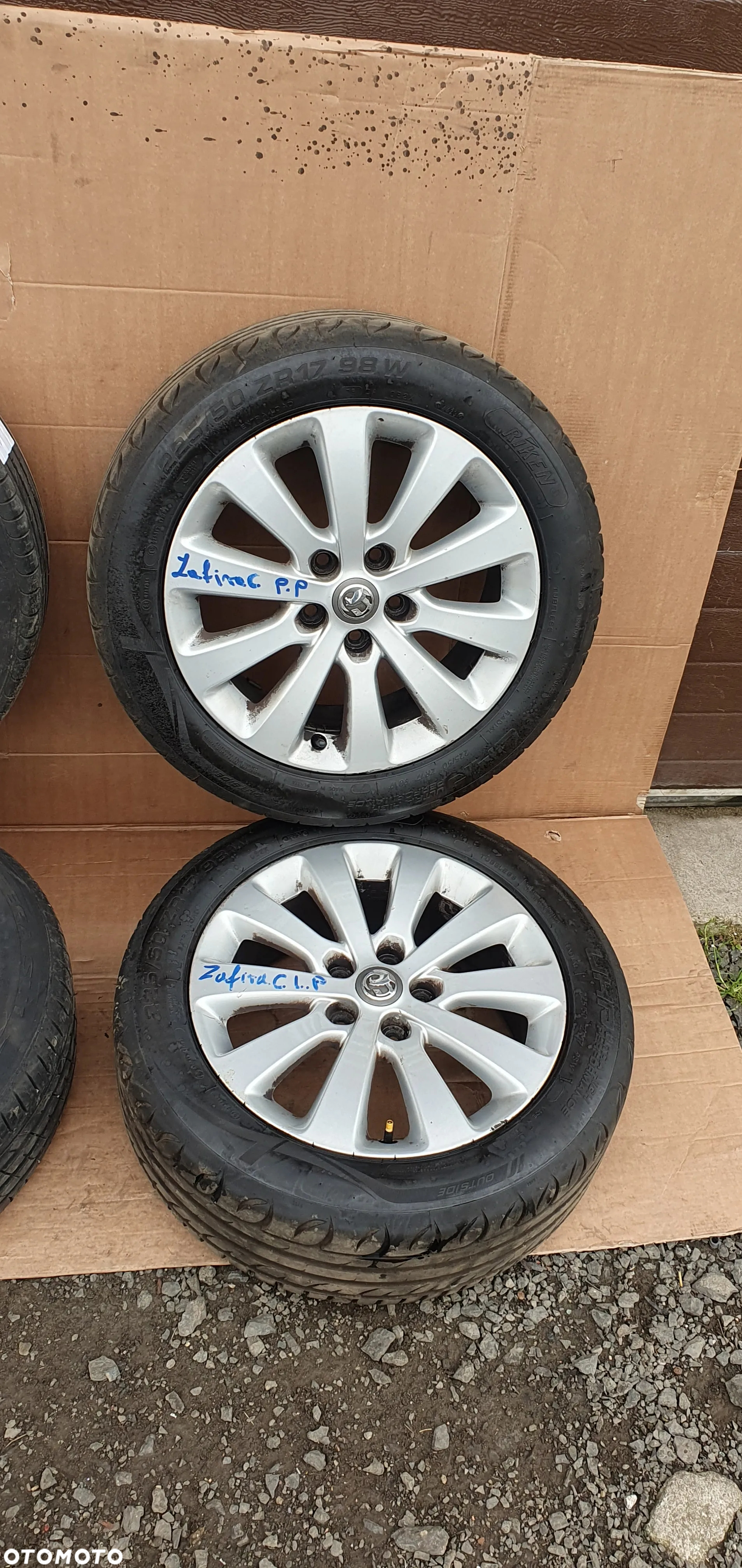 Alufelgi z oponami alusy 5X115 6J ET44 R17 Opel Zafira C 0P044 K3 0P044 K3 - 4