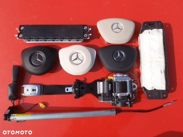 MERCEDES S CL W222 W217 PAS PASY NAPINACZ AIRBAG PODUSZKA POWIETRZNA KIEROWCY LIFT LIFTING 2 II Raz2 - 3