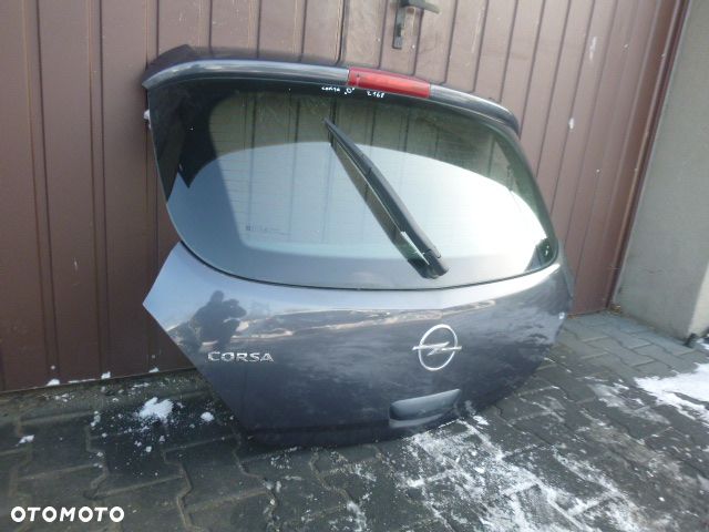 KLAPA TYŁ TYLNA OPEL CORSA D KOMPLETNA Z168 3D - 7
