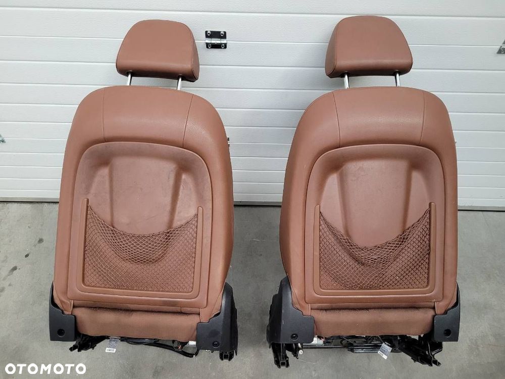 FOTELE KANAPA BOCZKI KOMPLET AUDI Q5 8R SKÓRA - 11