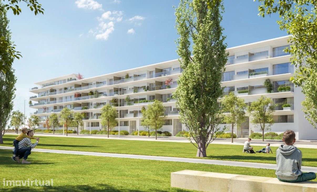 Apartamento T2 Premium com Terraço e Jardim | Em construção - Grande imagem: 2/4