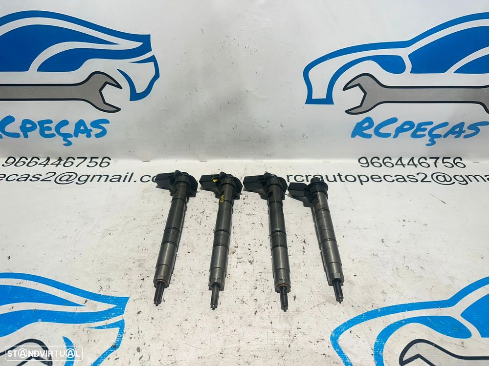 Conjunto 4 Injectores Audi VW Volkswagen Seat Skoda CAG 2.0 TDI 143cv 03L130277 0445116030