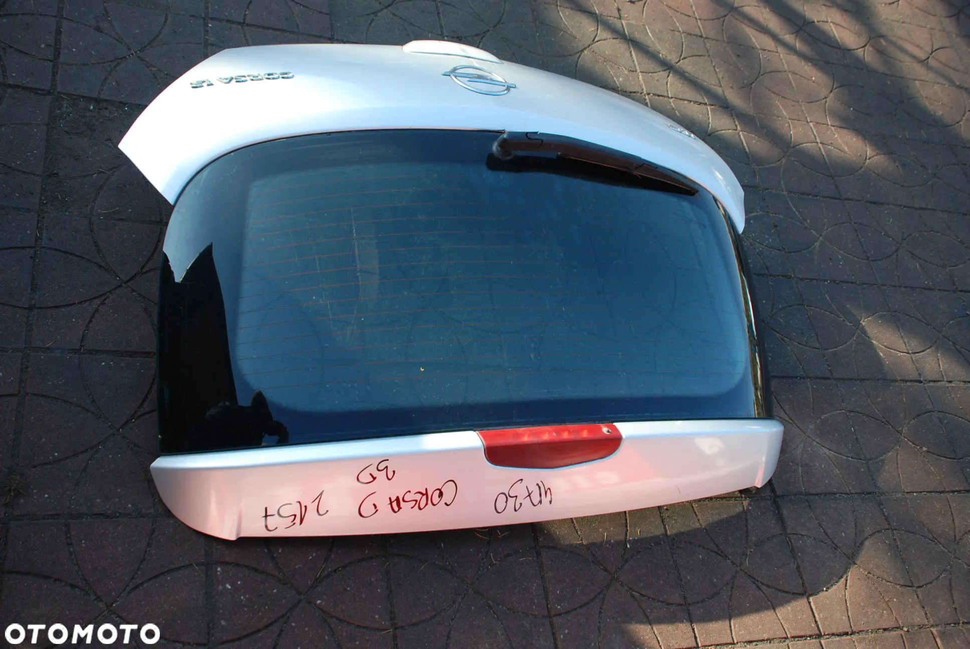 opel corsa D 3D klapa kolor Z157 nr 41730 WYSYŁKA - 5