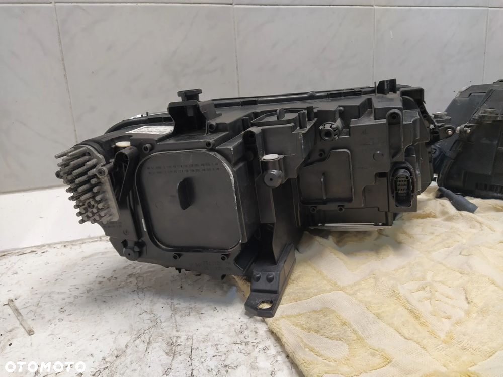 VW TIGUAN II 2 REFLEKTOR LAMPA LAMPY PRZÓD PRZEDNIE LEWA PRAWA FULL LED PRZETWORNICE KOMPLETNA ORYGINAŁ - 10