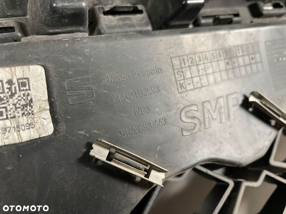 ZDERZAK PRZÓD PRZEDNI SEAT LEON IV 5FA 20-  GRILL - 10