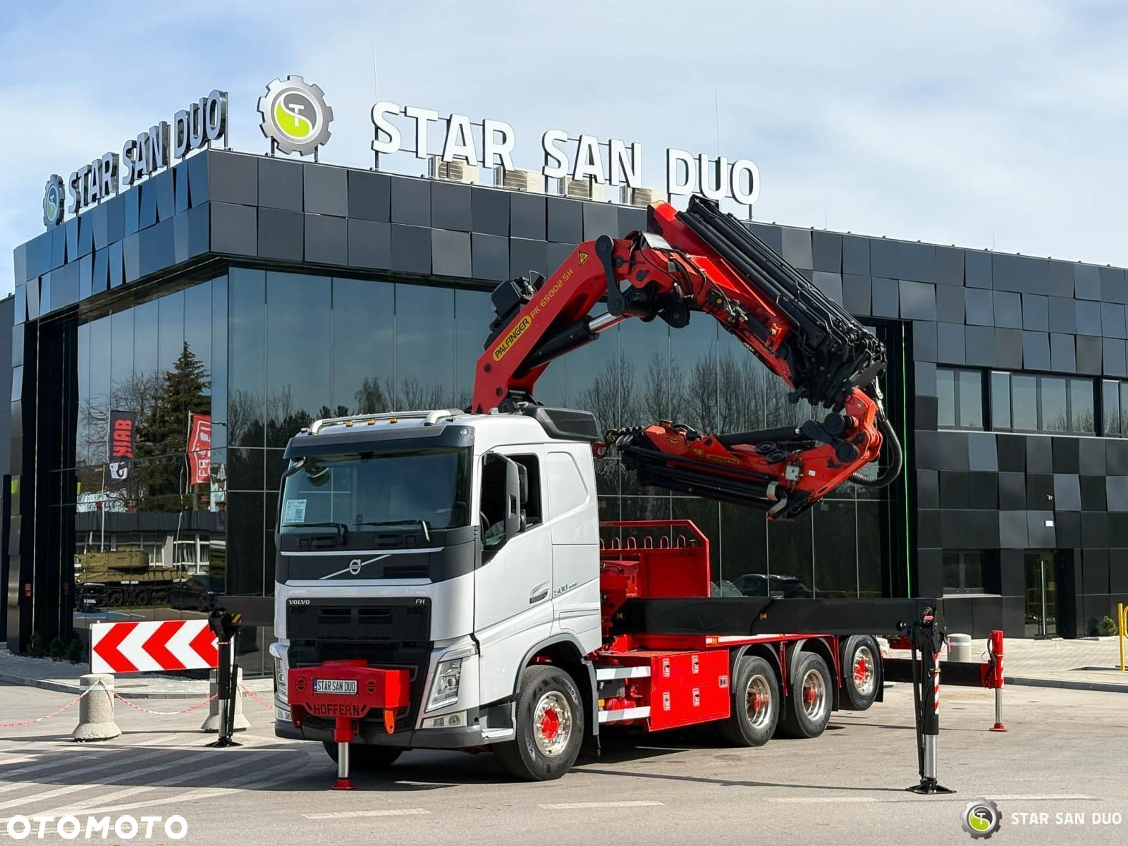 Volvo FH 500 8x4*4 PK65002 Fly JIB HDS Żuraw 7456 godzin Euro 6 Wciągarka - 7