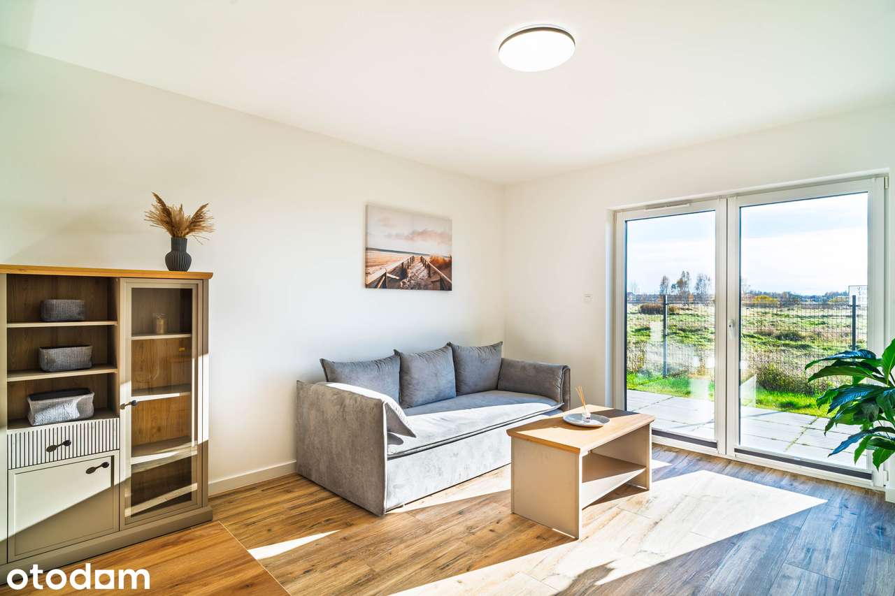 ŁEBA 2 pok. Apartament z ogrodem, do wprowadzenia