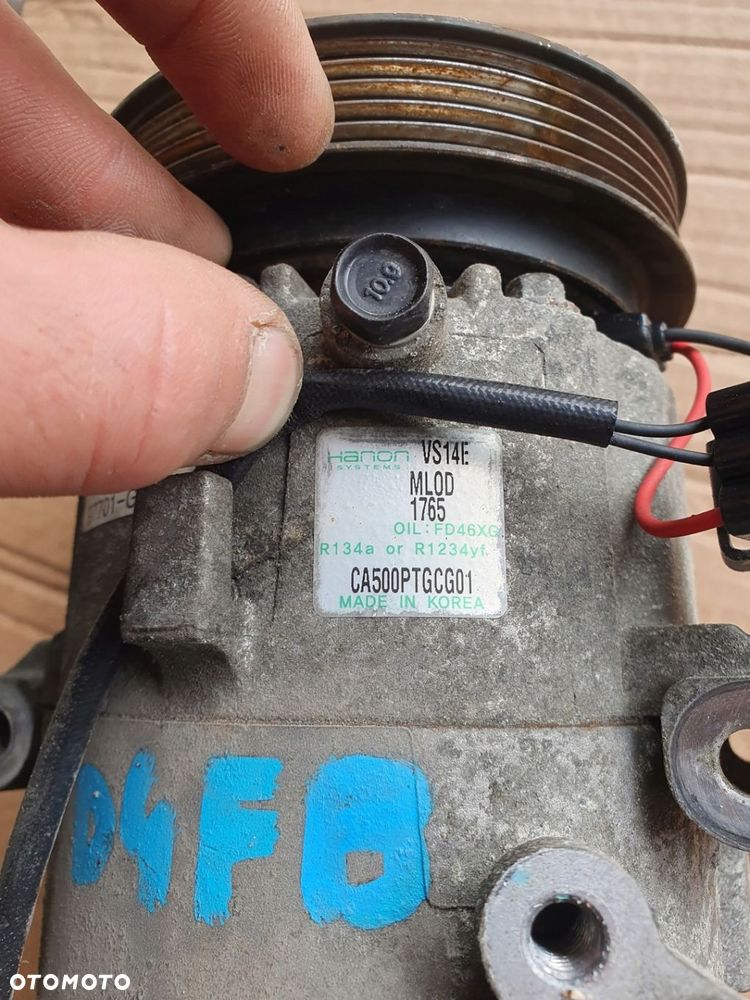 HYUNDAI KIA CRDI KOMPRESOR KLIMATYZACJI VS14E CA500PTGCG01 - 2