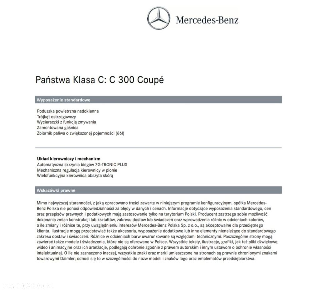 Mercedes-Benz Klasa C 300 7G-TRONIC - 19