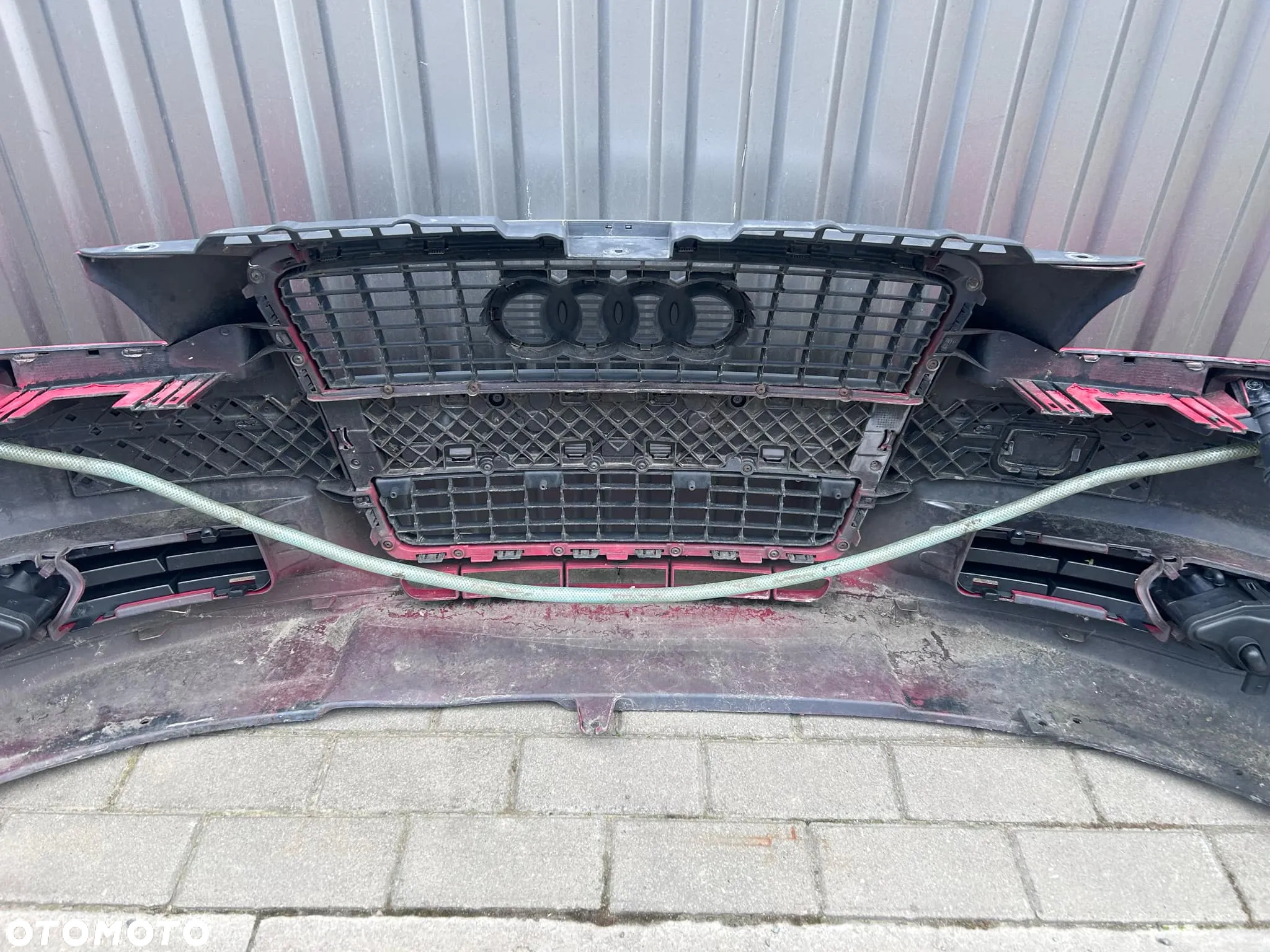 Audi A3 8P Duży grill zderzak przód przedni spryski LY3J kompletny 2005-08 - 8