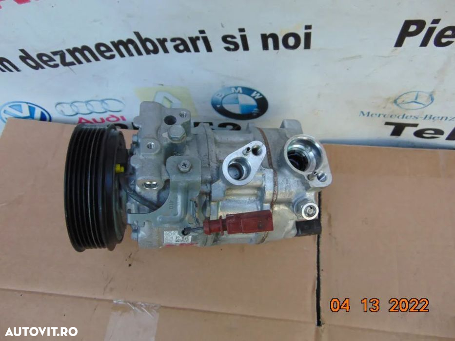 Compresor clima VW T roc T Cross Golf 8 golf 7 polo caddy passat b7 pa - 2
