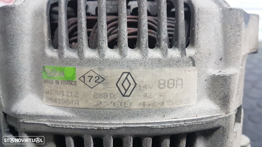 ALTERNADOR RENAULT MEGANE I CLASSIC (LA0) 1.6E RN - 3