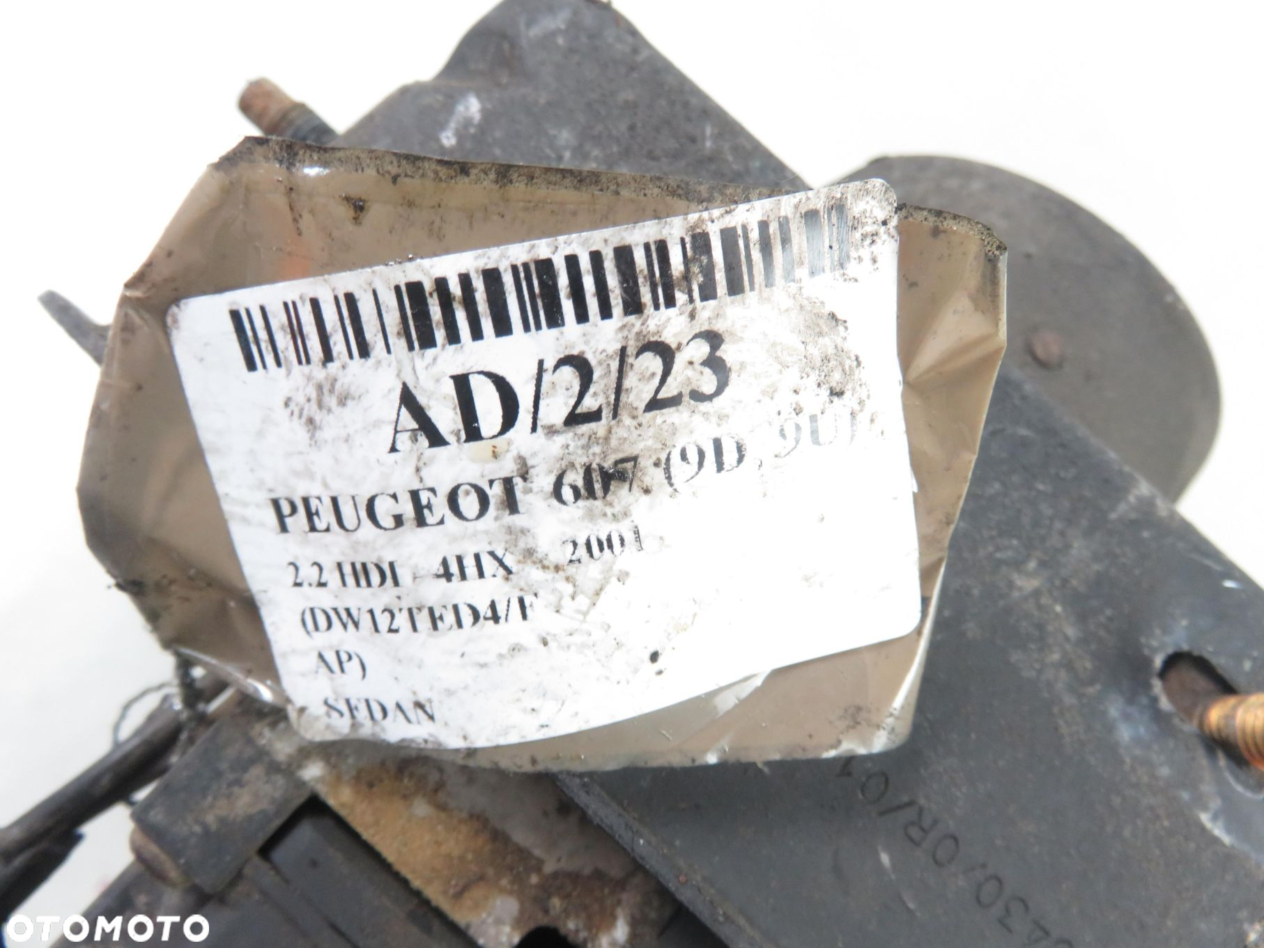POMPA ABS PEUGEOT 607 0273004601 0265216862 96417285 - 2