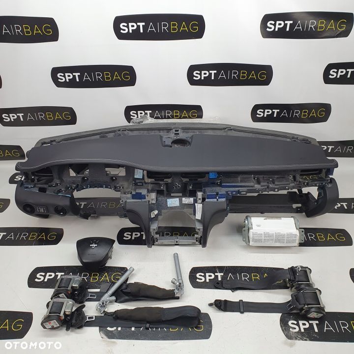 MASERATI QUATTROPORTE DESKA ROZDZIELCZA KONSOLA KOKPIT PULPIT PODUSZKI AIRBAG AIR BAG PASY KIT SET - 1