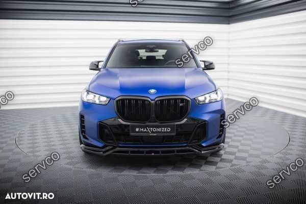 Prelungire lip bara fata Bmw X5 G05 M-Pachet Facelift 2023- v3 Maxton - 2