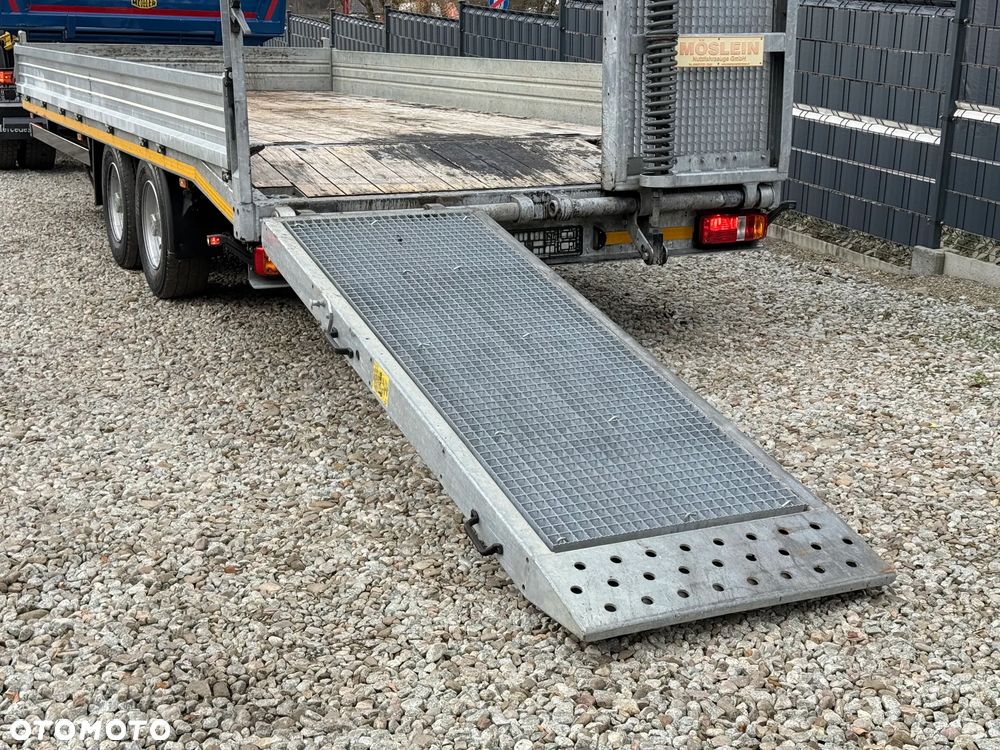 Schwarzmuller * Przyczepa do Przewozu Maszyn Koparek * Schwarzmuller Moslein * Najazdy * Jak NOWA - 17