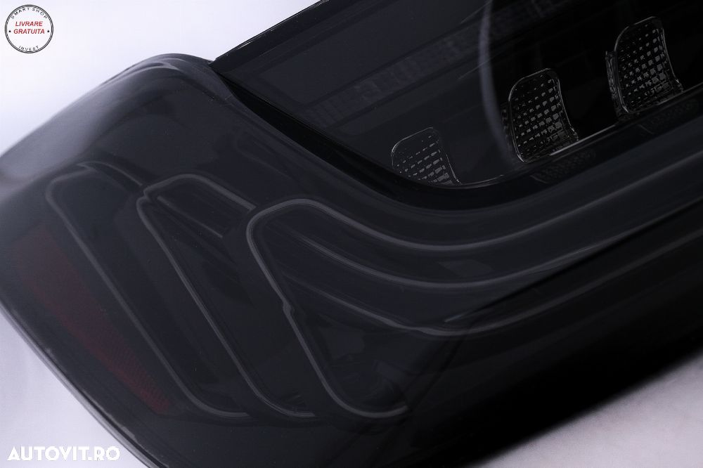 Stopuri LED BMW Seria 3 G20 Sedan (2018-2022) Aspect Laser Negru- livrare gratuita - 18