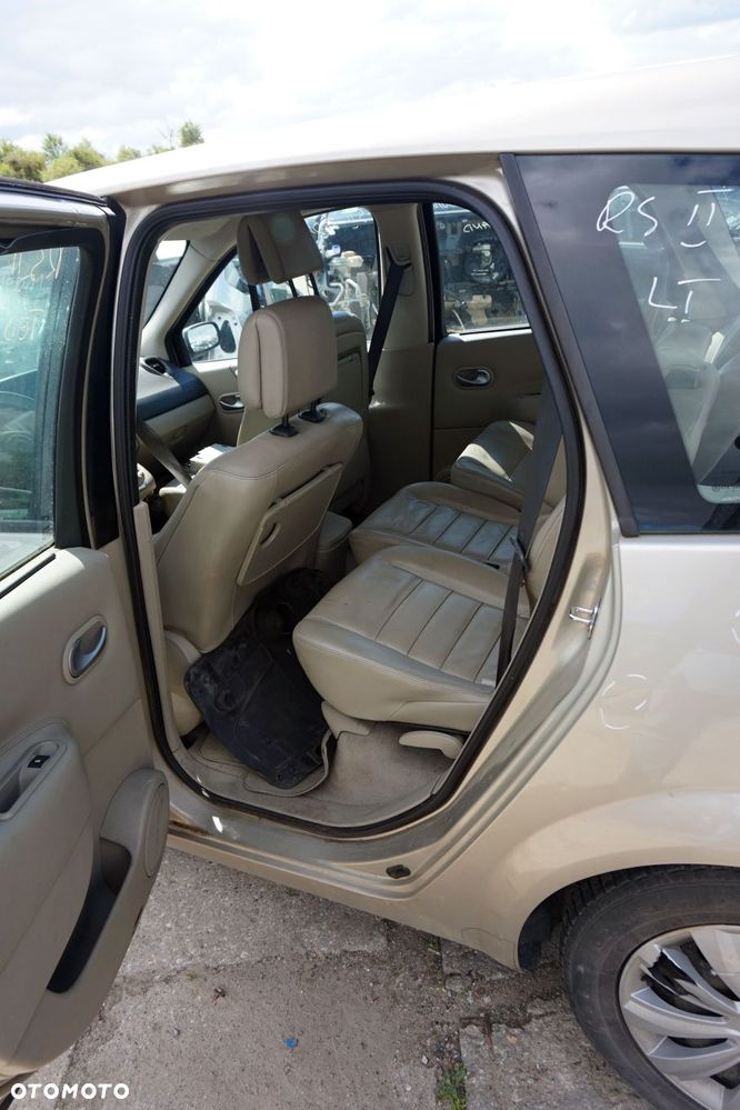 RENAULT SCENIC GRAND II PH2 LIFT 2008 TED11 1.9 DCI F9Q818 130KM ND0002 BEŻOWY na części - 14