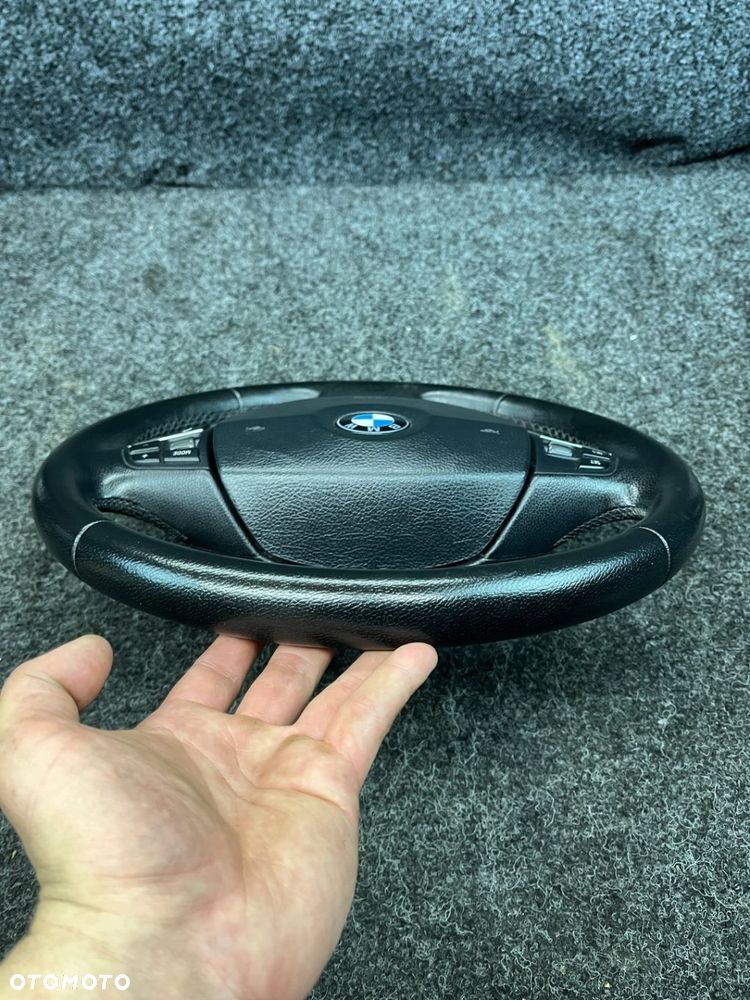 bmw f01 kierownica poduszka air bag multifunkcja skóra - 7
