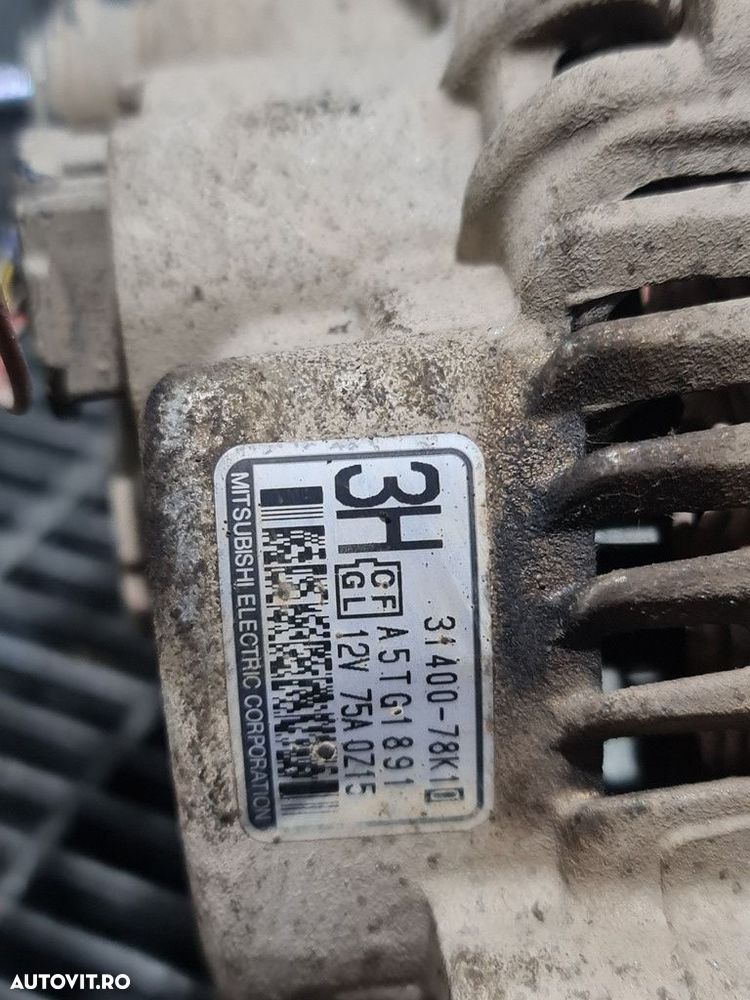 Alternator Suzuki Grand Vitara 2.4 B 169CP 2393CC J24B Euro5 (1308) Benzina 3140078k10 - 5