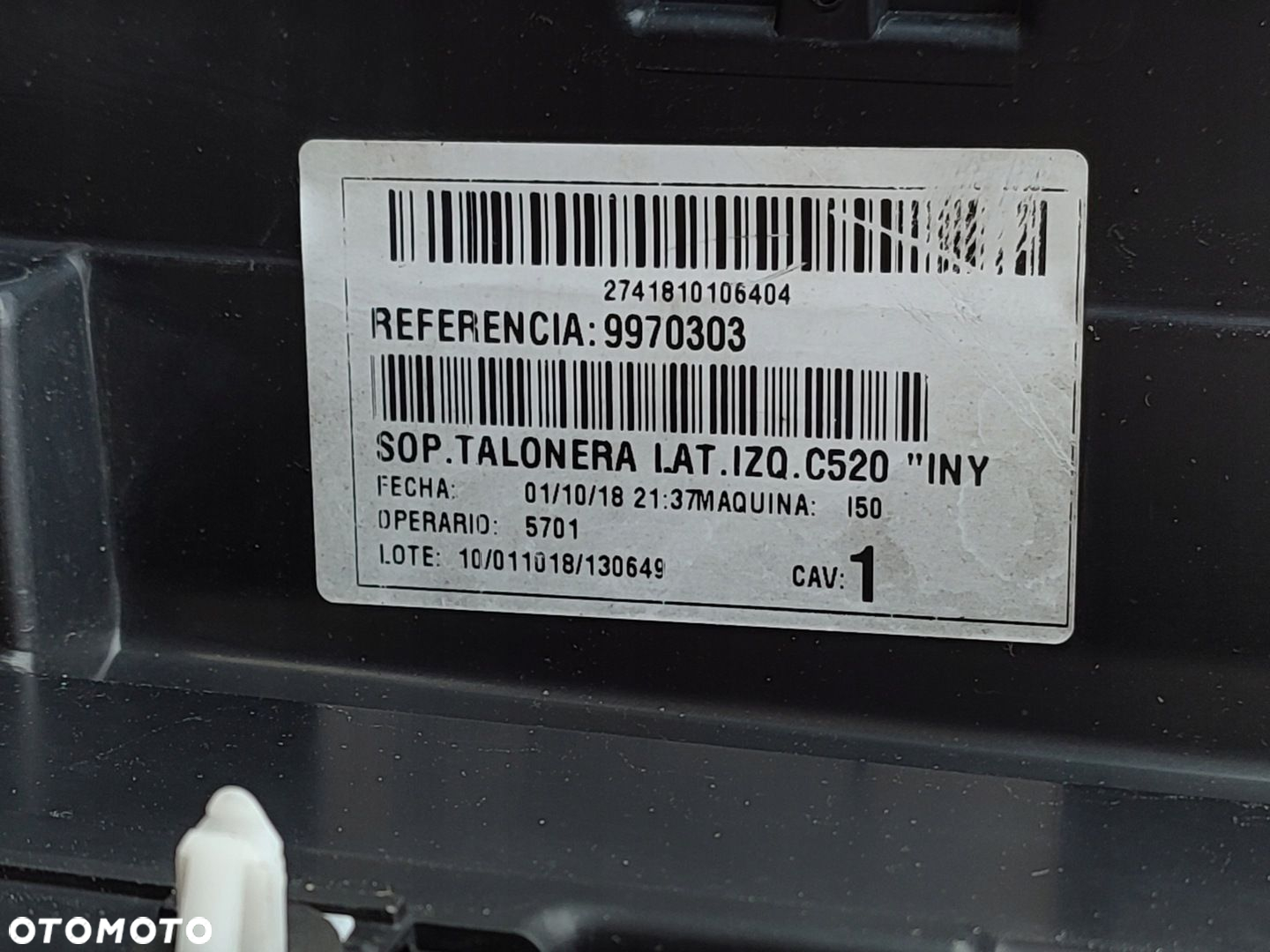 Listwa progowa Nakładka progu Lewa 2D Ford Kuga MK2 ST Vignale 20132019 - 8