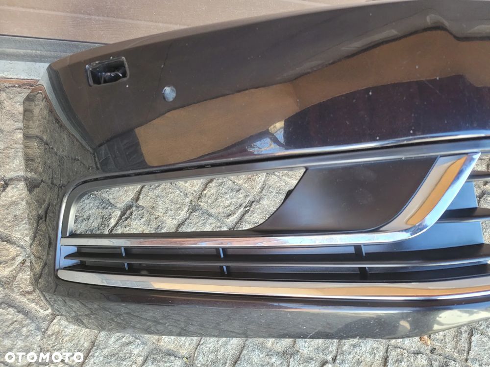 ZDERZAK PRZEDNI PRZÓD VW PASSAT B7 LC9X SPRYSKIWACZE KRATKI - 4