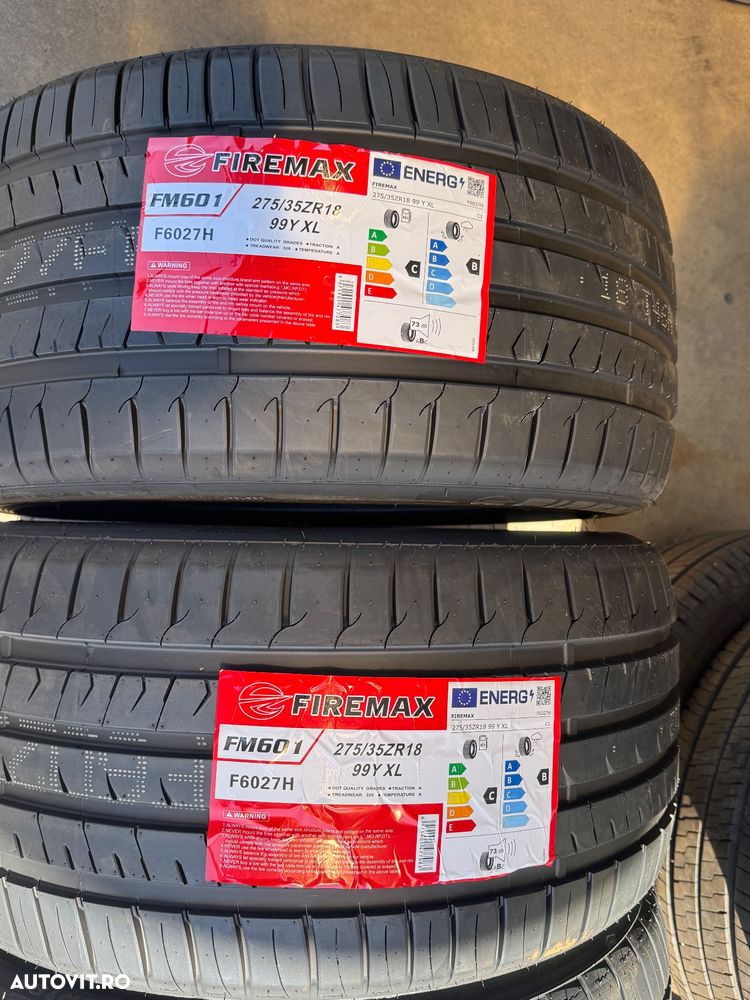 Vând set anvelope 245/40/18-275/35/18 Firemax de vară noi - 2