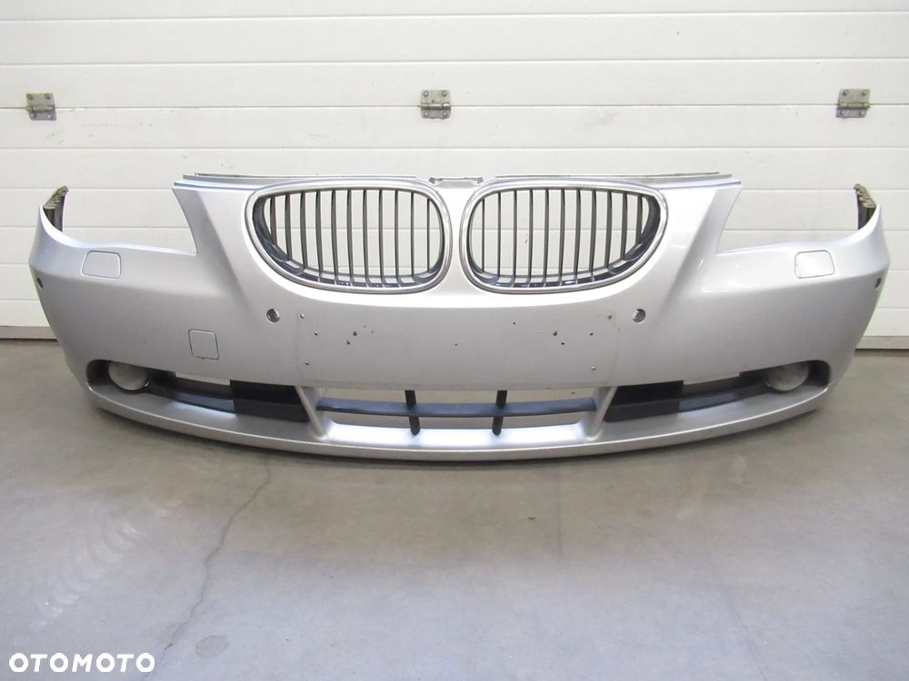 Przód maska błotnik lampy pas przedni BMW e60 e61 354 Titansilber Europa - 5