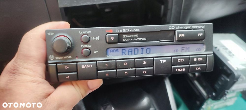 Radio Gamma IV Oryg. Volkswagen Passat B3 Golf III Vw T4 3B0035186A Idealne - 3