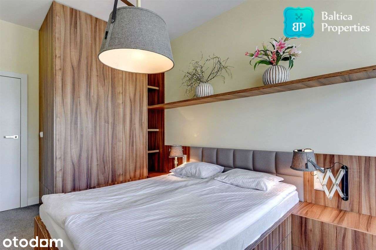 Elegancki apartament 100m od plaży Jelitkowo + gar