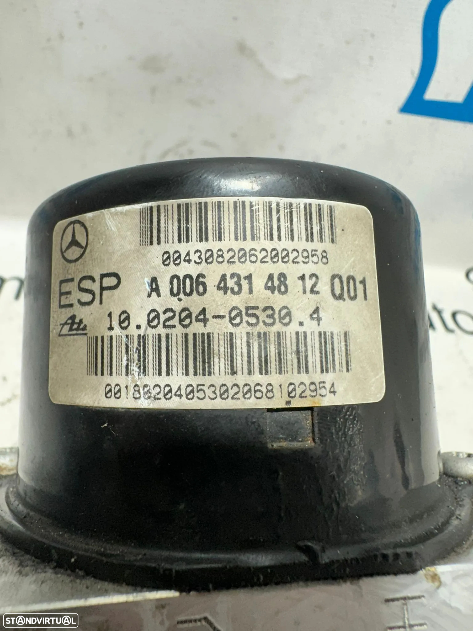 .Modulo ABS Bloco Hidráulico Mercedes Benz A 006 431 48 12 - 10.0204-0530.4 - 6