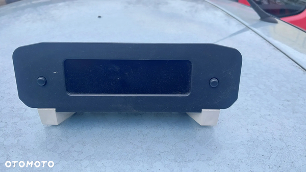 Wyświetlacz zegar środkowy Peugeot 206 CC Sagem 9641014877 B02 18PIN