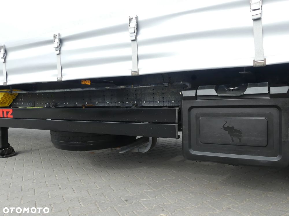 Schmitz Cargobull FIRANKA / MEGA / IDEALNY STAN / OŚ PODNOSZONA / - 26